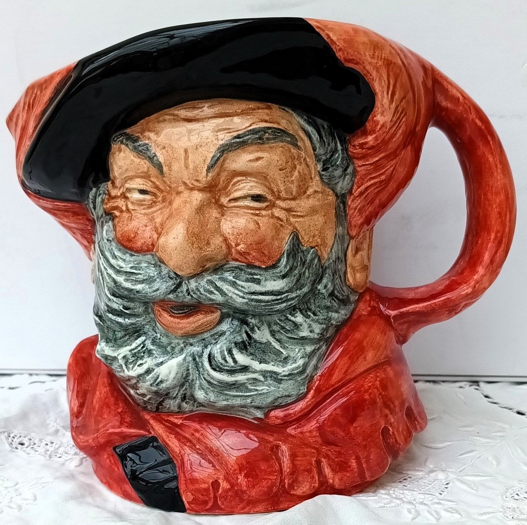 Vintage English Royal Doulton Character Jug ~ “Falstaff” Vintage 3